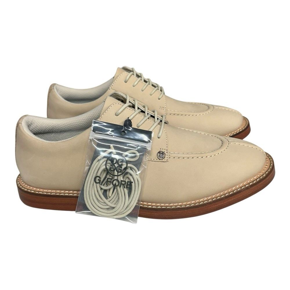 G/FORE Gallivanter Split Toe Waterproof Golf Shoe 9.5 Leather G4MA23EF14-STN - Picture 2 of 14